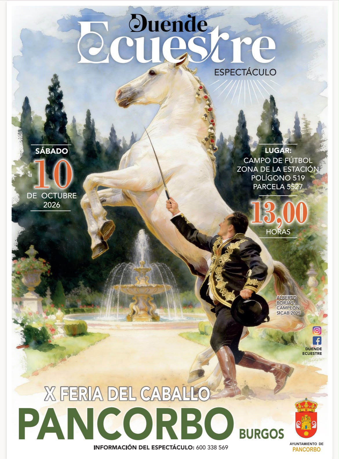 Cartel Duende Ecuestre feria del caballo 2026